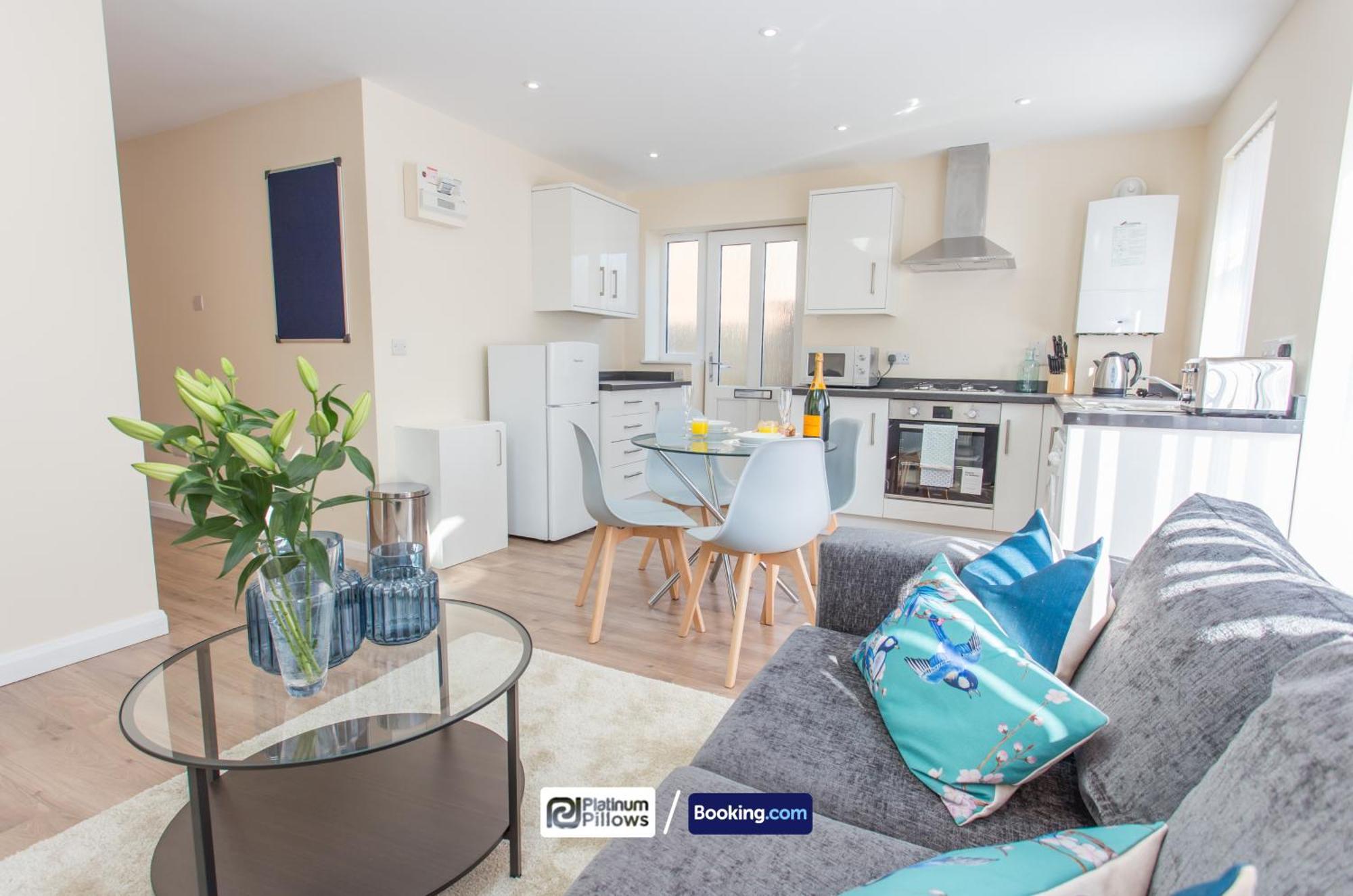 Modern Oxford 2 Bedroom Apartments, Near John Radcliffe Hospital, Weekly & Monthly Deals Dış mekan fotoğraf